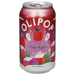 Olipop Crisp Apple Sparkling Soda - 12 fl oz