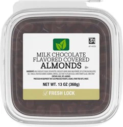 Kroger Milk Chocolate Flavored Covered Almonds