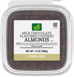 Kroger Milk Chocolate Flavored Covered Almonds
