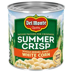 Del Monte Summer Crisp Whole Kernel White Corn, 11 oz Can