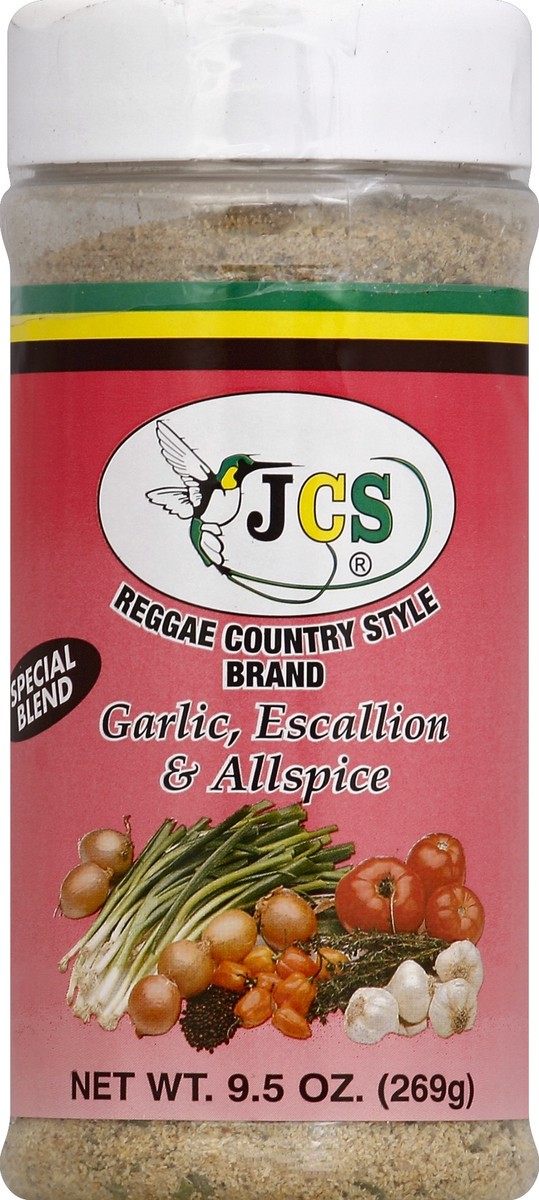 slide 2 of 2, JCS Garlic, Escallion & Allspice 9.5 oz, 9.5 oz
