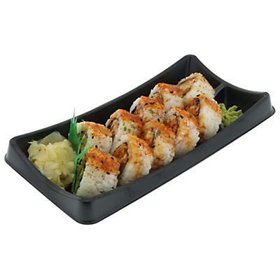 slide 1 of 1, H-E-B Sushiya Spicy Salmon Sushi Roll, 9 oz