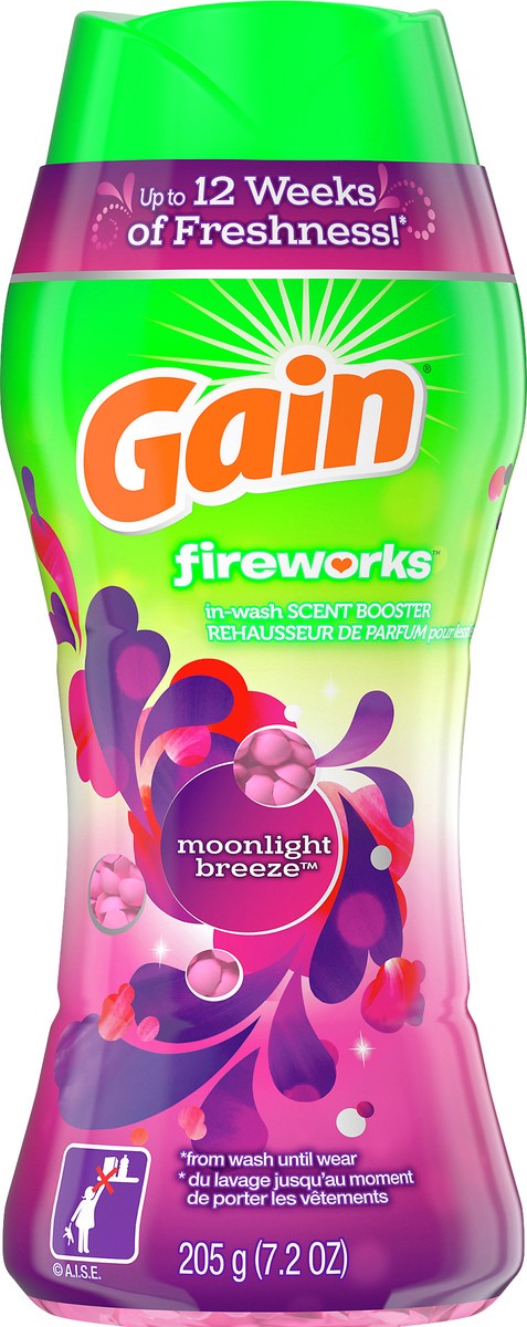 slide 3 of 3, Gain Fireworks In-Wash Moonlight Breeze Scent Booster 205 g, 205 g