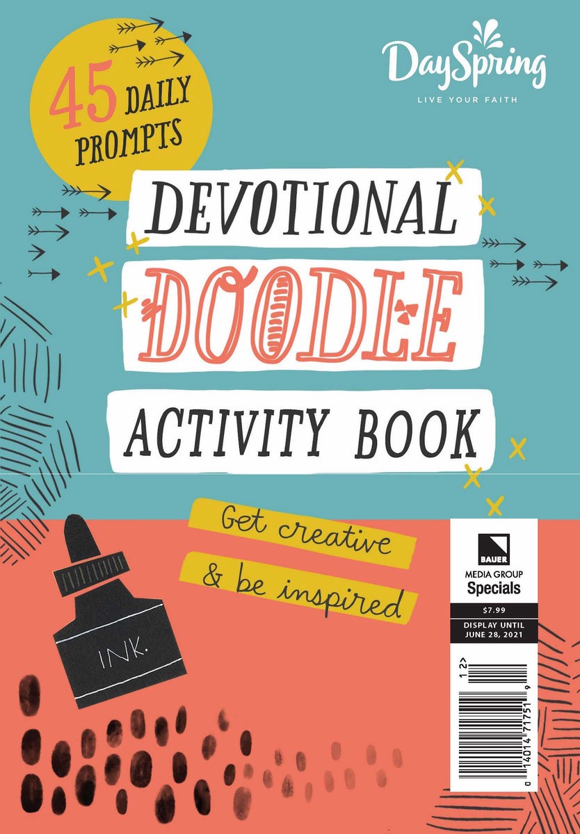 slide 2 of 2, DaySpring Magazine, Devotional Doodle, Activity Book, June 2021, 1 ct