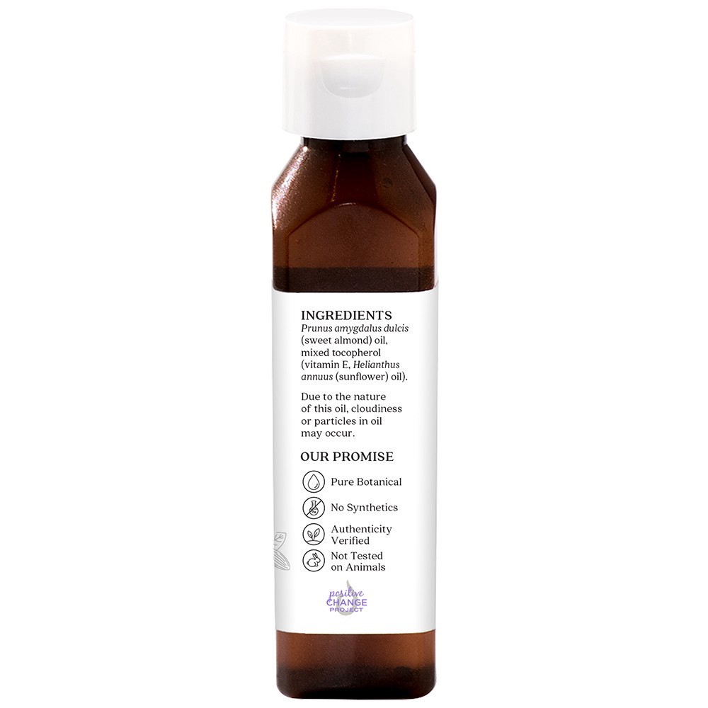 slide 2 of 4, Aura Cacia Sweet Almond Natural Skin Care Oil, 4 fl oz