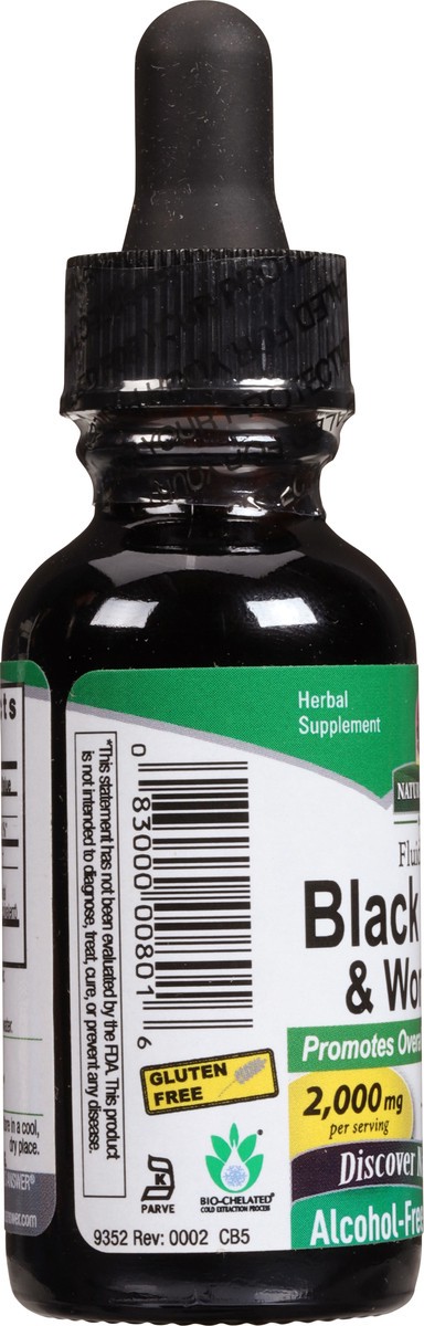 slide 6 of 9, Nature's Answer 2000 mg Black Walnut & Wormwood Fluid Extract 1 fl oz, 1 fl oz