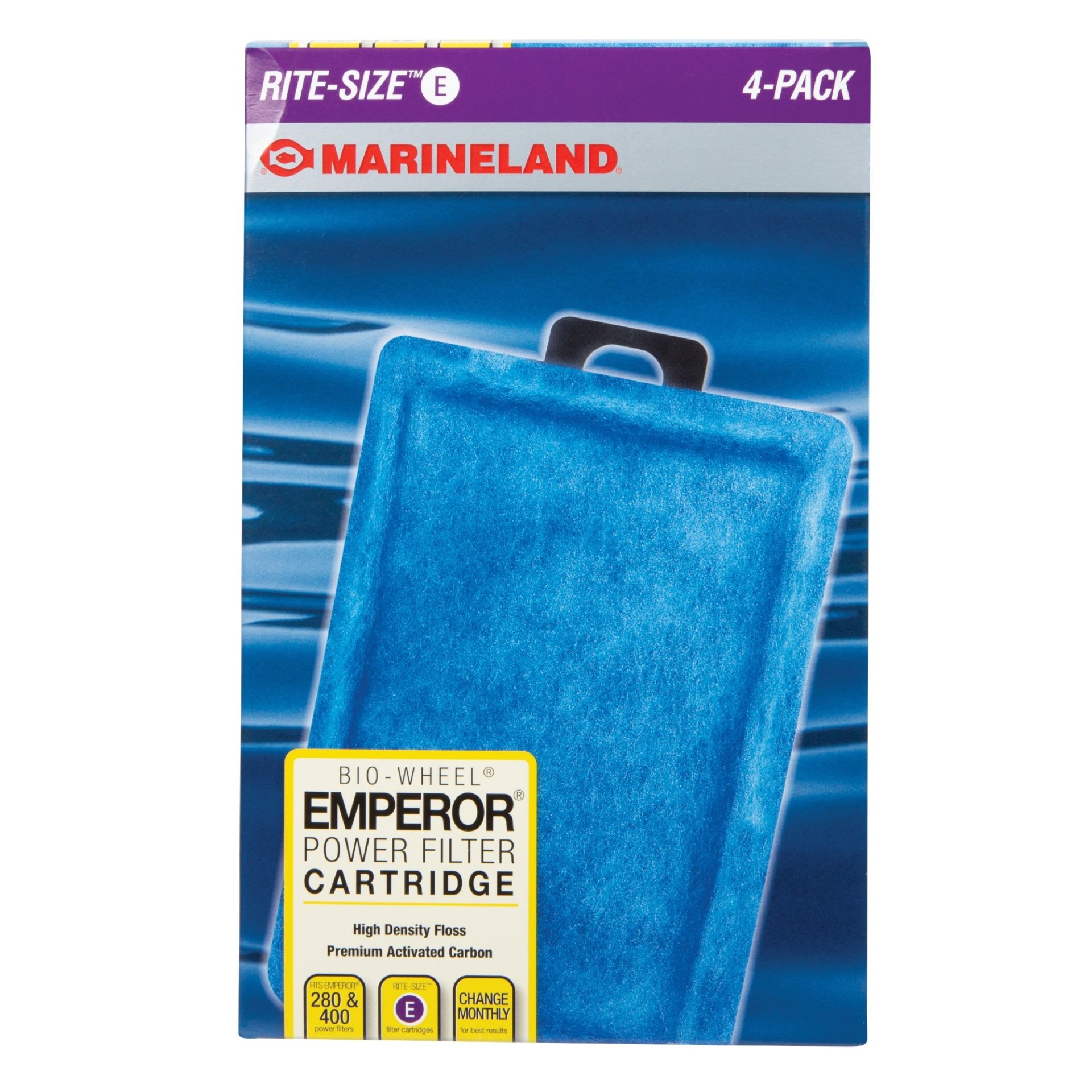 slide 1 of 1, Marineland Emperor Ready-To-Use Filter Cartridges, 4 ct