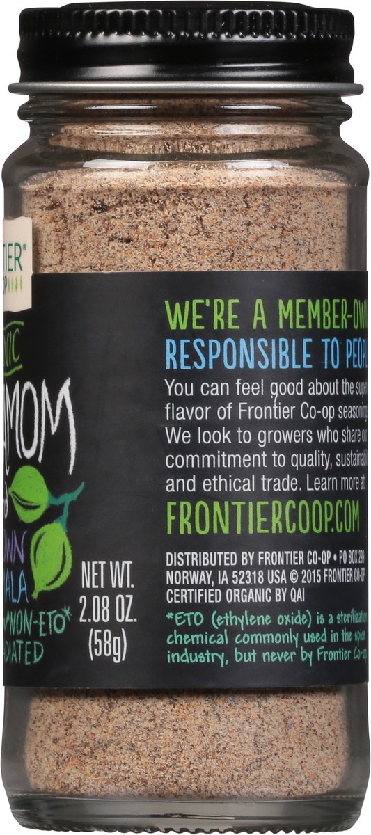 slide 6 of 10, Frontier Co-Op Organic Ground Cardamom Seed 2.08 oz, 2.08 oz