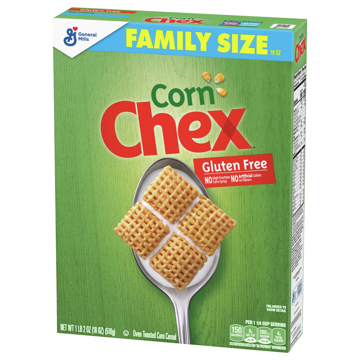 slide 5 of 13, Chex Family Size Gluten Free Corn Cereal 18 oz, 18 oz
