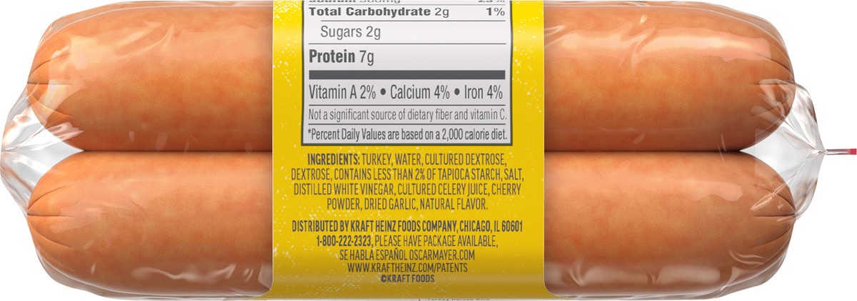 slide 4 of 9, Oscar Mayer Natural Uncured Turkey Franks Hot Dogs, 8 ct. Pack, 8 ct; 16 oz