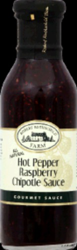 slide 1 of 1, Robert Rothschild Farm Gourmet Sauce, Hot Pepper Raspberry Chipotle, 12 oz
