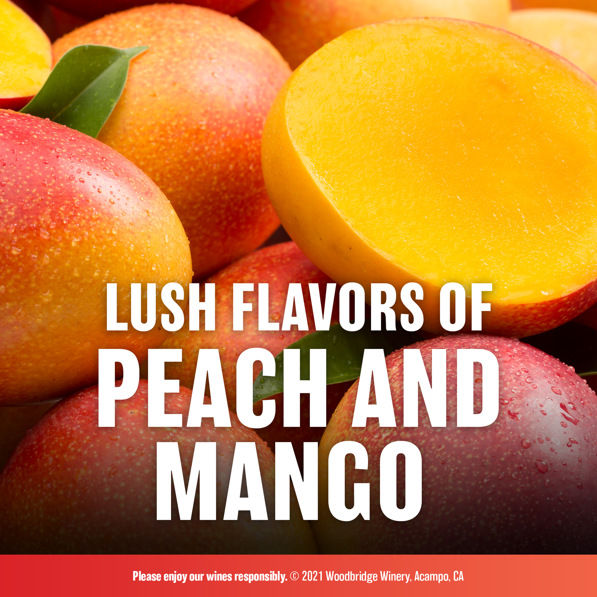 slide 2 of 5, Woodbridge by Robert Mondavi Woodbridge Wine Seltzer Peach Mango 4 Pk, 33.6 fl oz