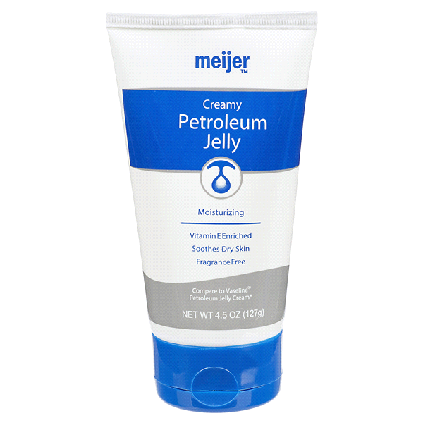 slide 1 of 2, Meijer Creamy Petroleum Jelly, 4.5 oz