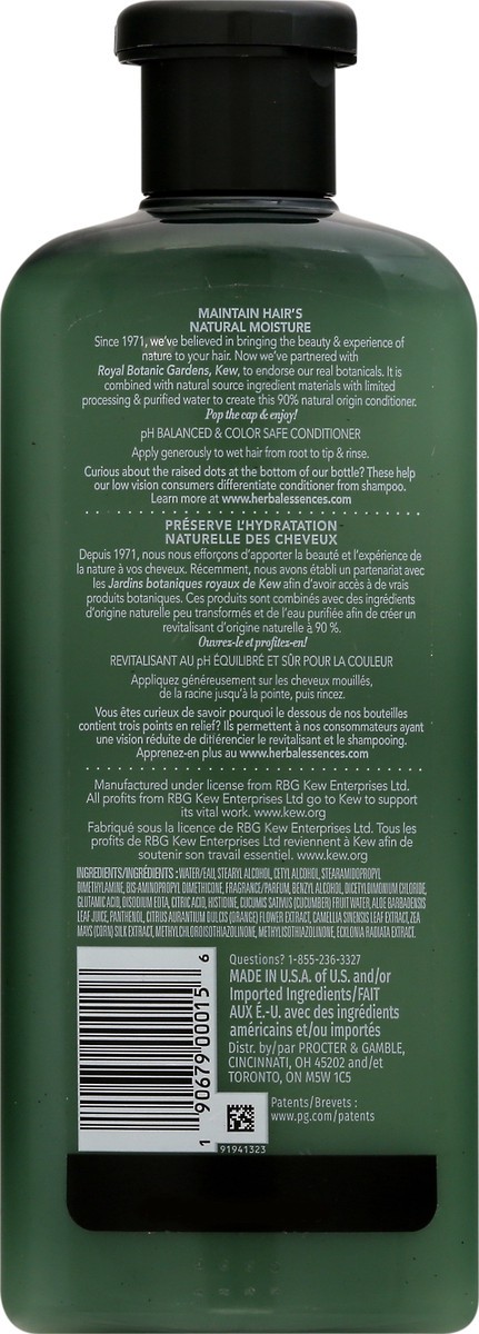 slide 7 of 11, Herbal Essences Bio:Renew Sheer Moisture Cucumber & Green Tea Conditioner 400 ml, 400 ml