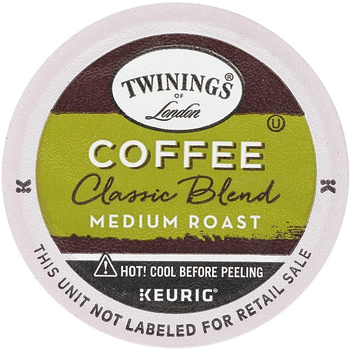 slide 1 of 2, Twinings of London Classic Blend Medium Roast Coffee Keurig K-Cup Pods, 24 ct