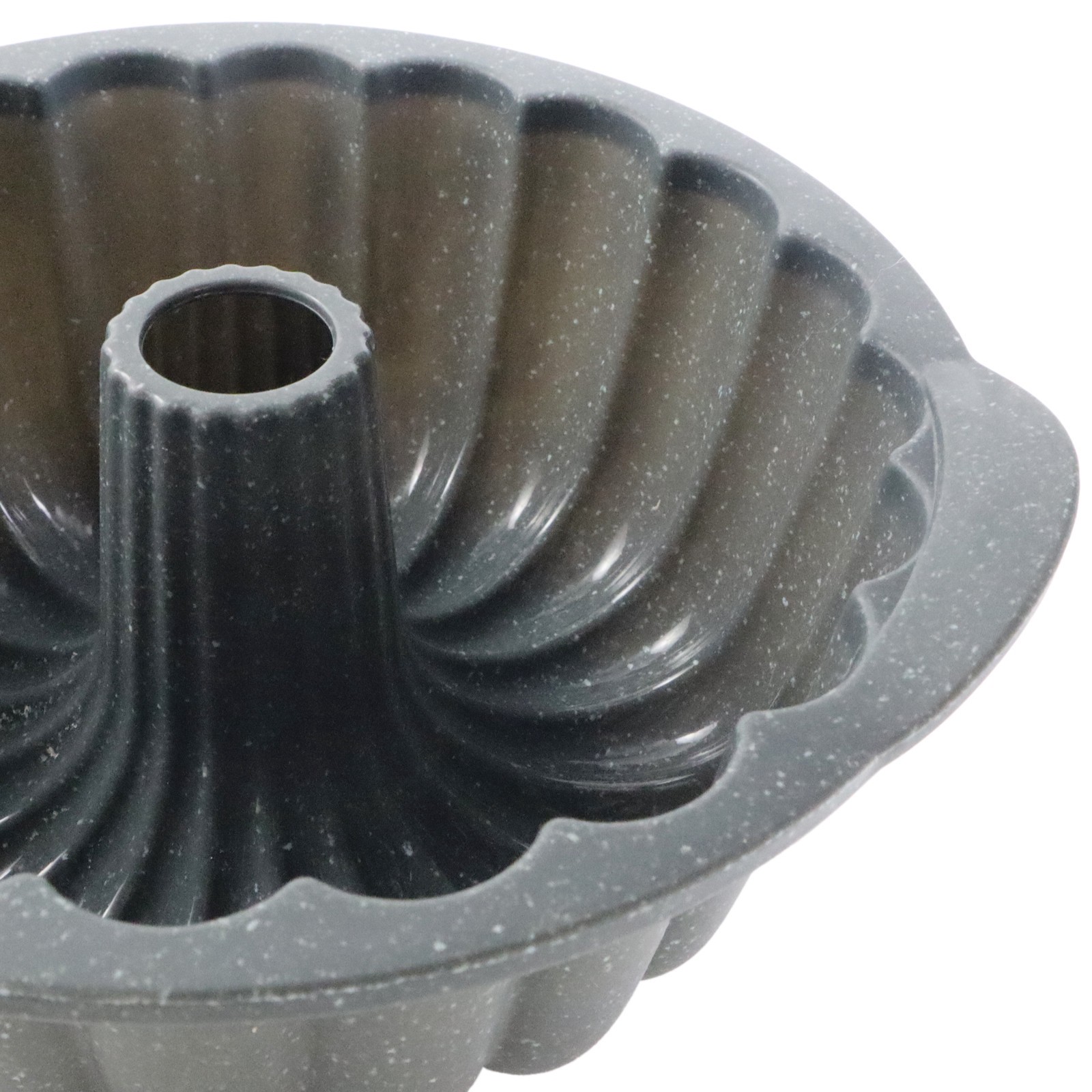 slide 4 of 4, Metal Reinforced Silicone Fluted Pan By Celebrate It, 10 in x 9.2 in x 4.19 in