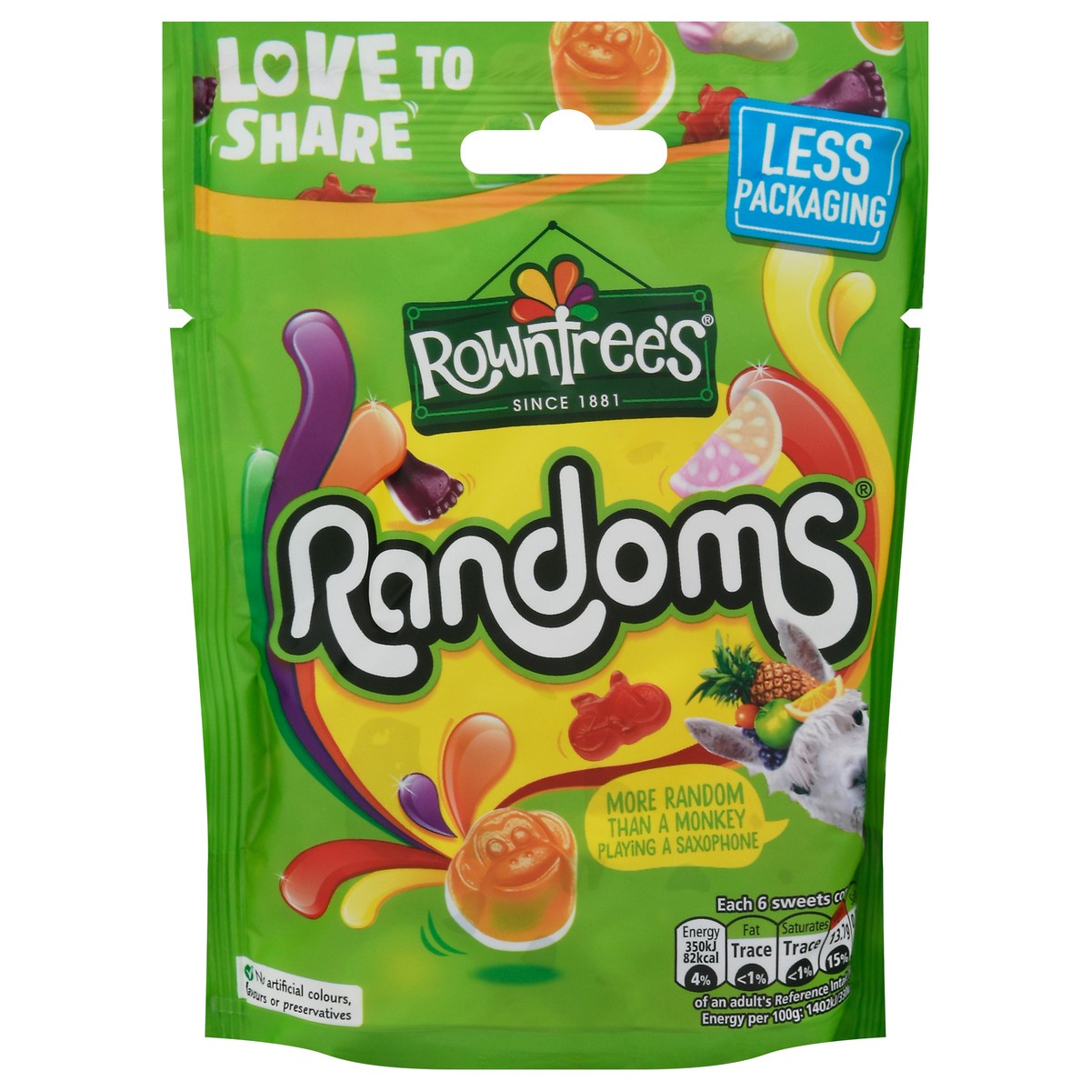 slide 4 of 4, Randoms, 150 g