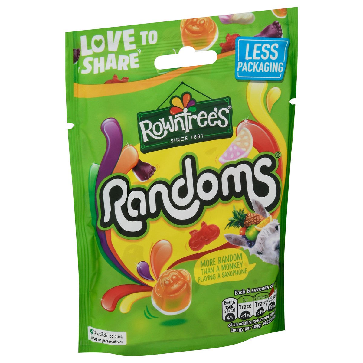 slide 2 of 4, Randoms, 150 g