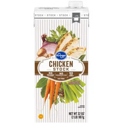 Kroger Fat Free Chicken Stock