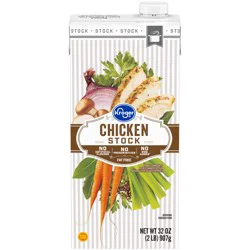 Kroger Fat Free Chicken Stock