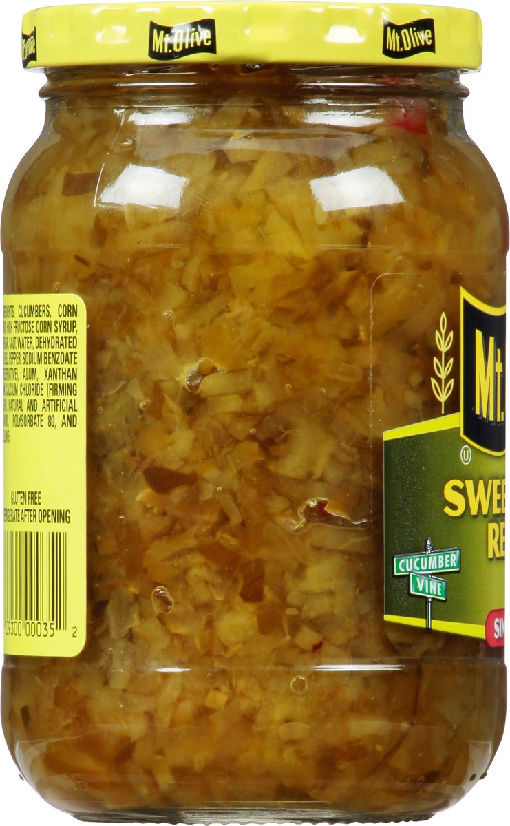 slide 5 of 7, Mt. Olive Sweet India Relish 16 fl oz Jar, 16 fl oz