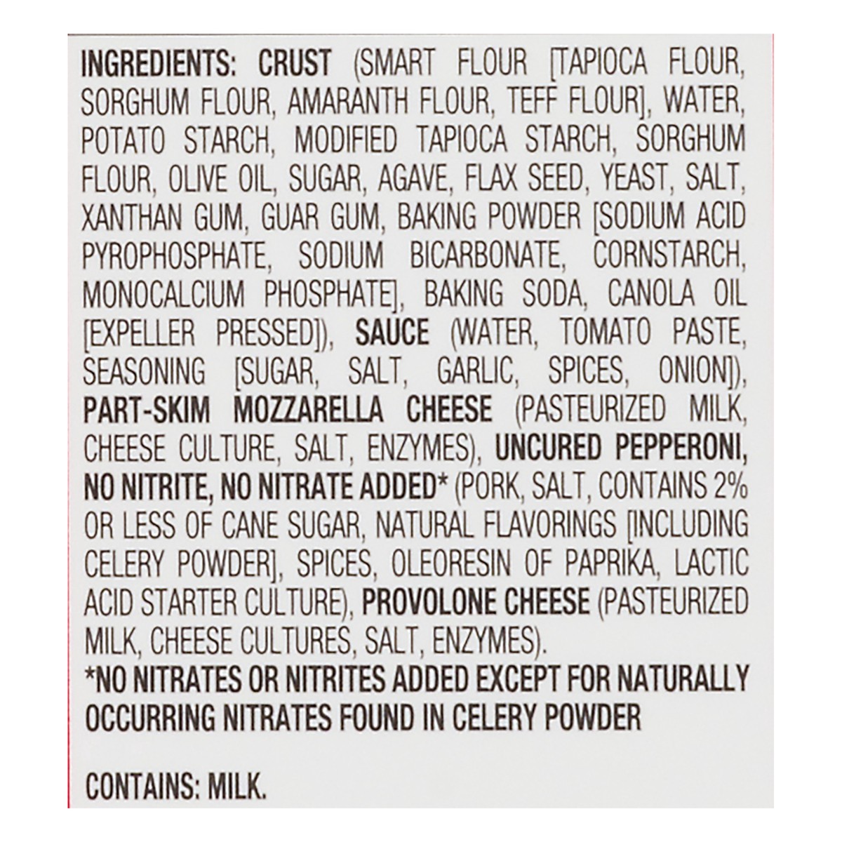 slide 2 of 13, Smart Flour Foods Traditional Uncured Pepperoni Pizza 9.94 oz, 9.94 oz