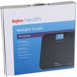 Hy-Vee Health Wireless Weight Scale