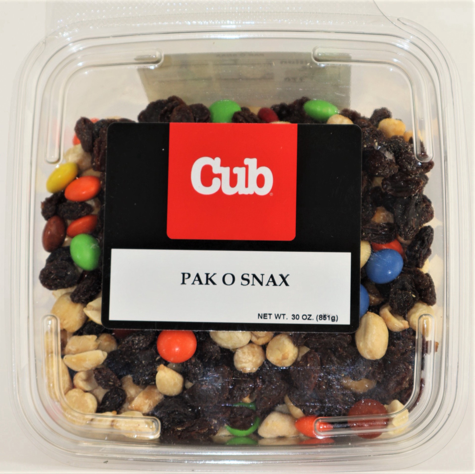 slide 1 of 1, Bergin Mix Pak O Snax Tub, 30 oz