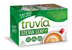 Truvia Original Calorie-Free Sweetener from the Stevia Leaf Packets, 40 Count (2.82 oz Carton)