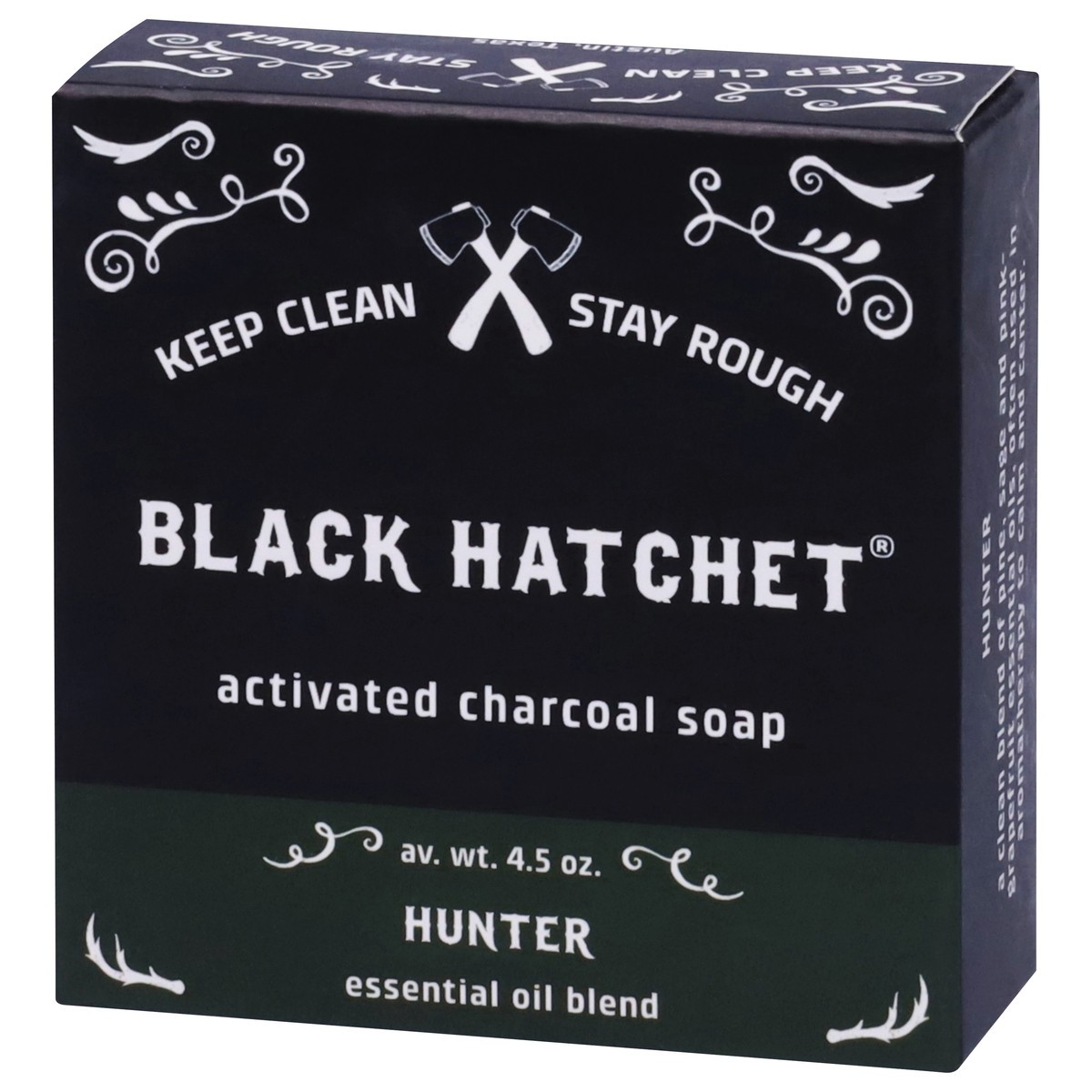 slide 6 of 13, Black Hatchet Activated Charcoal Hunter Soap 4.5 oz, 4.50 ct