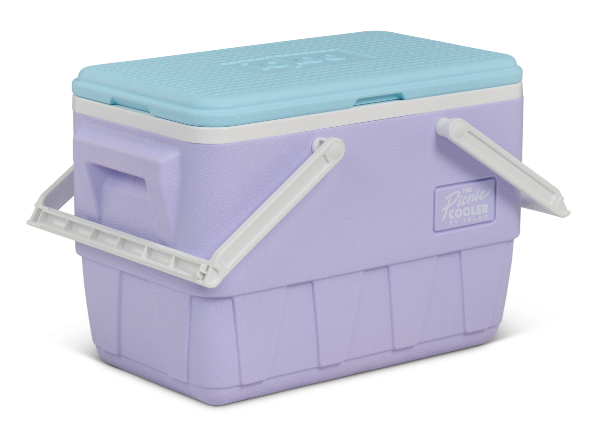 slide 5 of 6, Igloo Lilac Picnic Cooler 25Qt, 1 ct