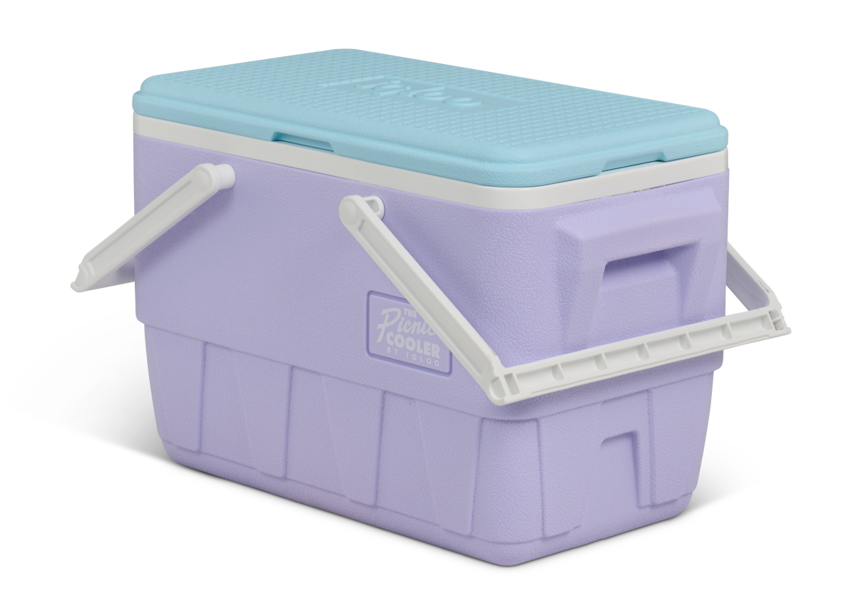 slide 3 of 6, Igloo Lilac Picnic Cooler 25Qt, 1 ct