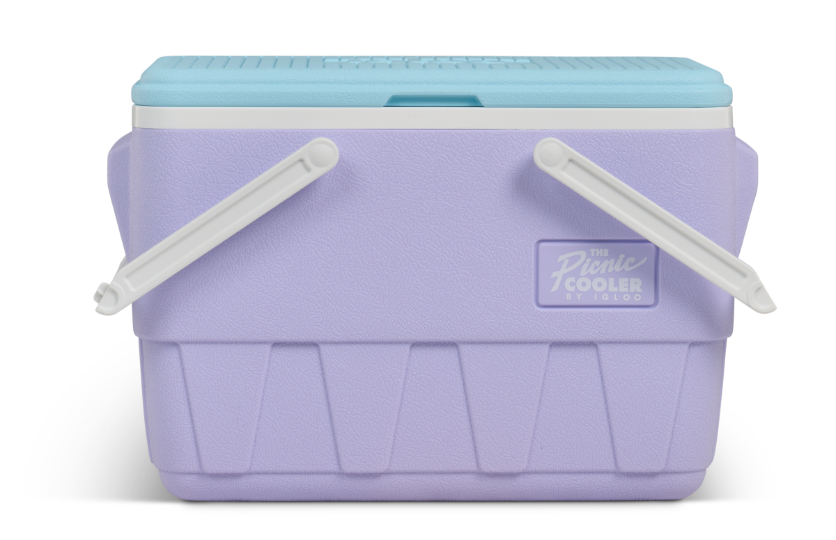 slide 1 of 6, Igloo Lilac Picnic Cooler 25Qt, 1 ct