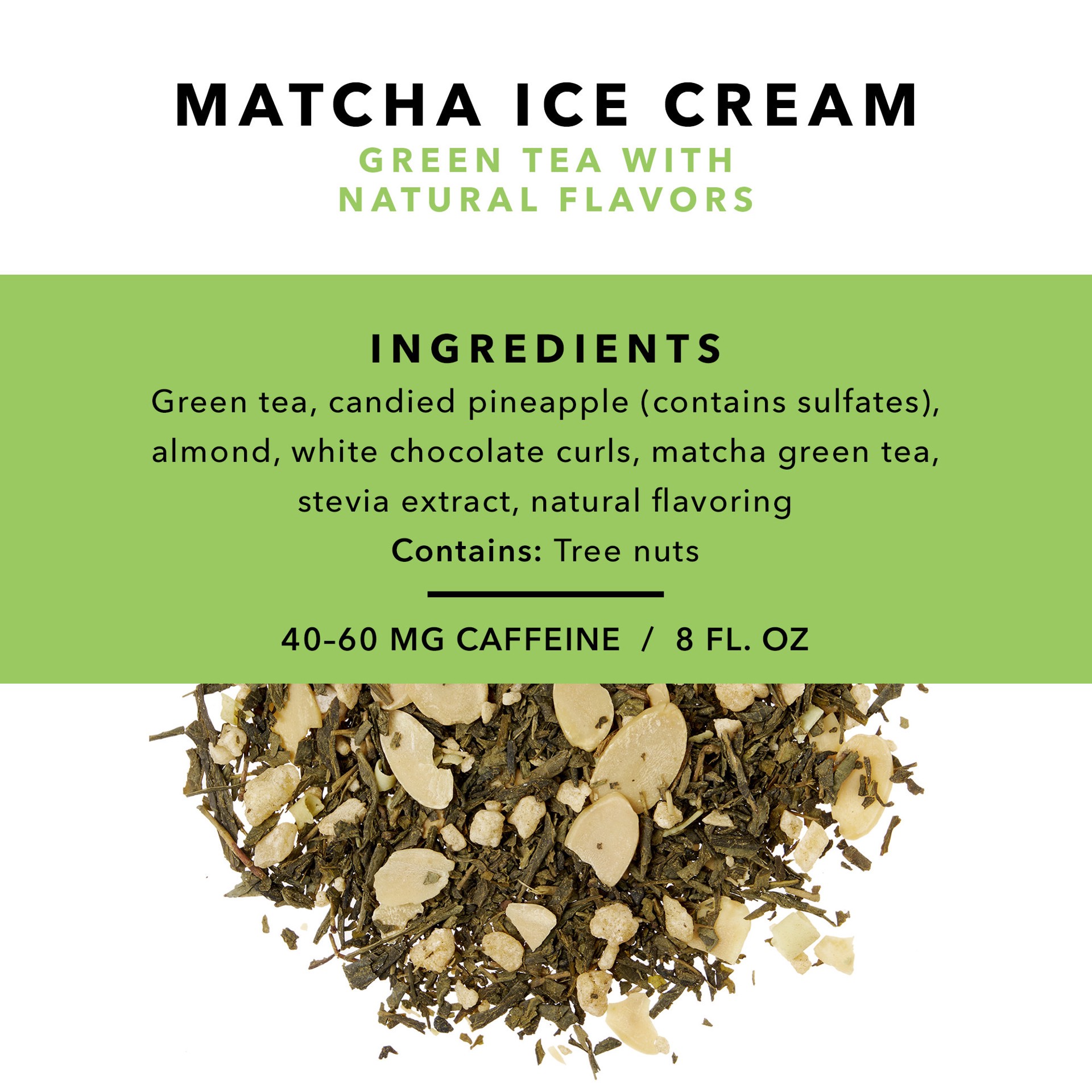 slide 3 of 5, Pinky Up Matcha Ice Cream Loose Leaf Green Tea, 4 oz