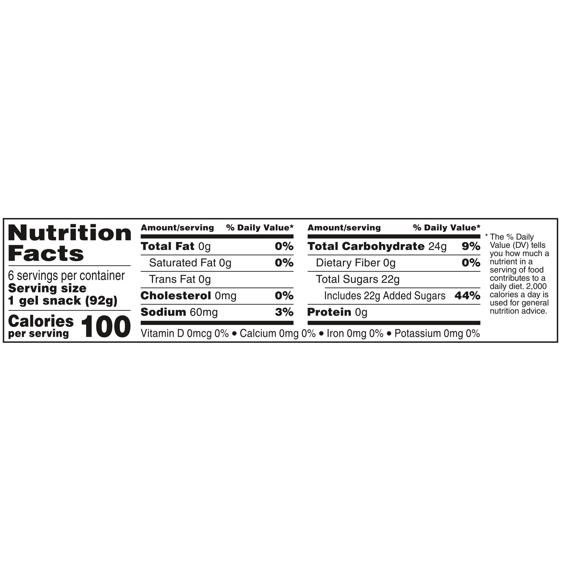 slide 5 of 5, Snack Pack Sour Patch Kids Blue Raspberry Juicy Gels 6 - 3.25 oz Cups, 6 ct