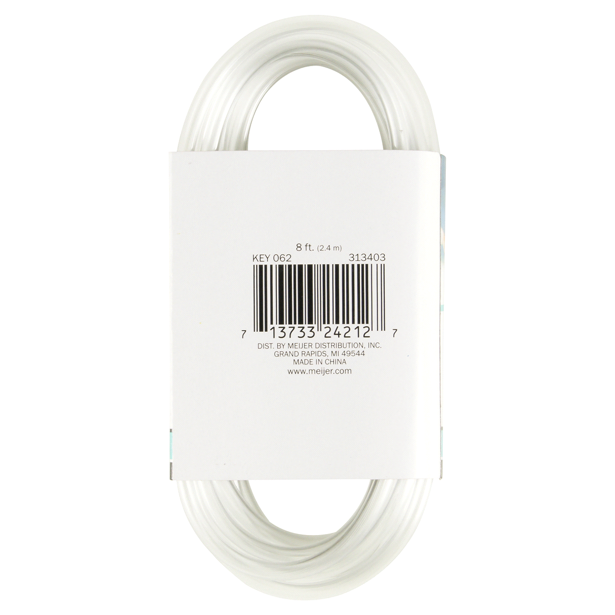 slide 2 of 2, Meijer Flexible PVC Aquarium Air Line Tubing, 8 ft