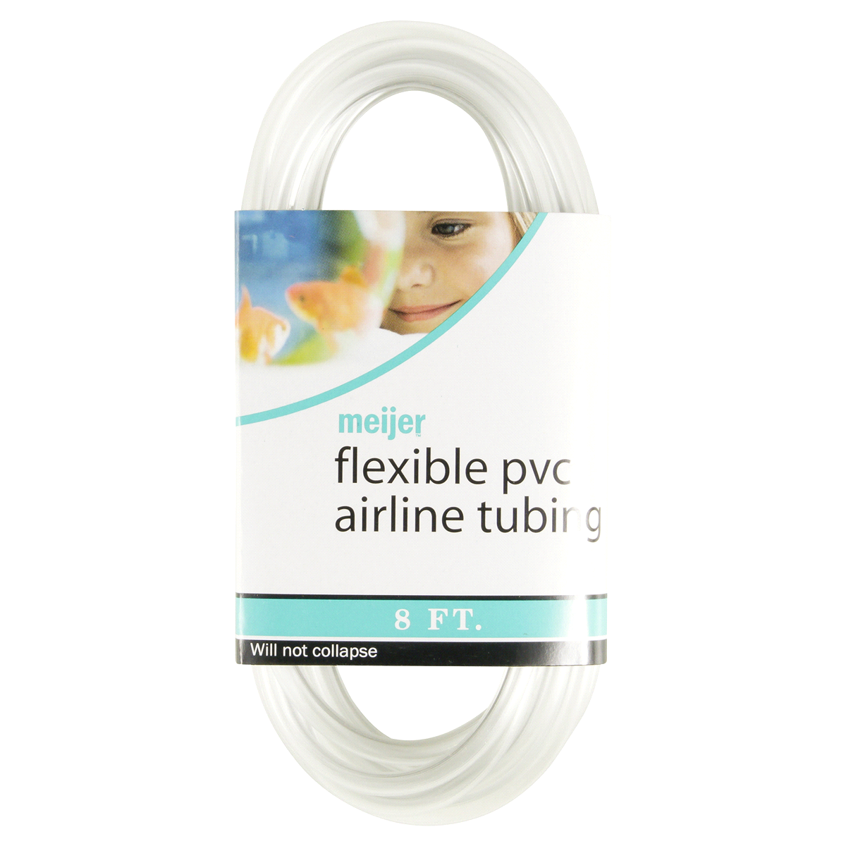 slide 1 of 2, Meijer Flexible PVC Aquarium Air Line Tubing, 8 ft