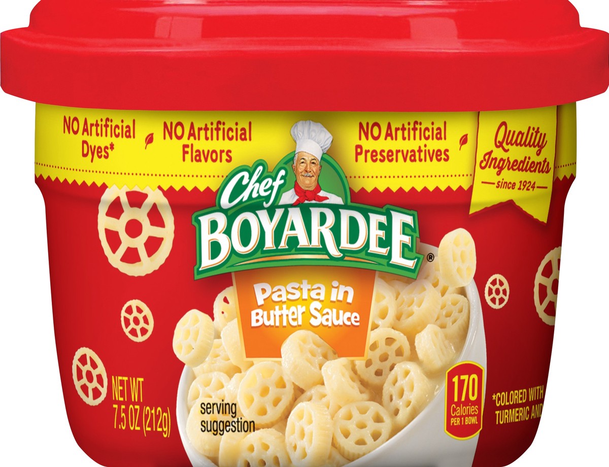 slide 2 of 2, Chef Boyardee In Butter Sauce Pasta 7.5 oz, 7.5 oz