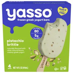 Yasso Frozen Greek Yogurt Pistachio Brittle Bars