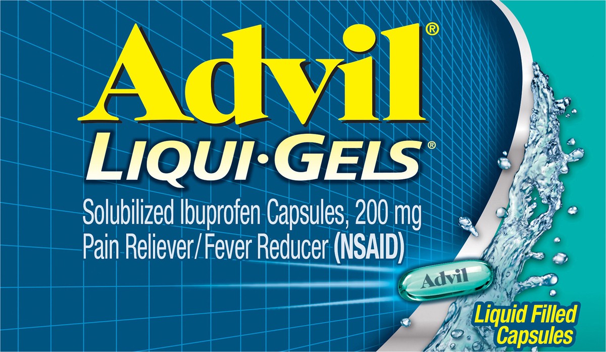slide 9 of 13, Advil Liquid Gel Caplets, 2 ct