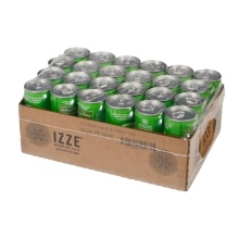 slide 1 of 1, Izze Sparkling Apple Juice, 24 ct