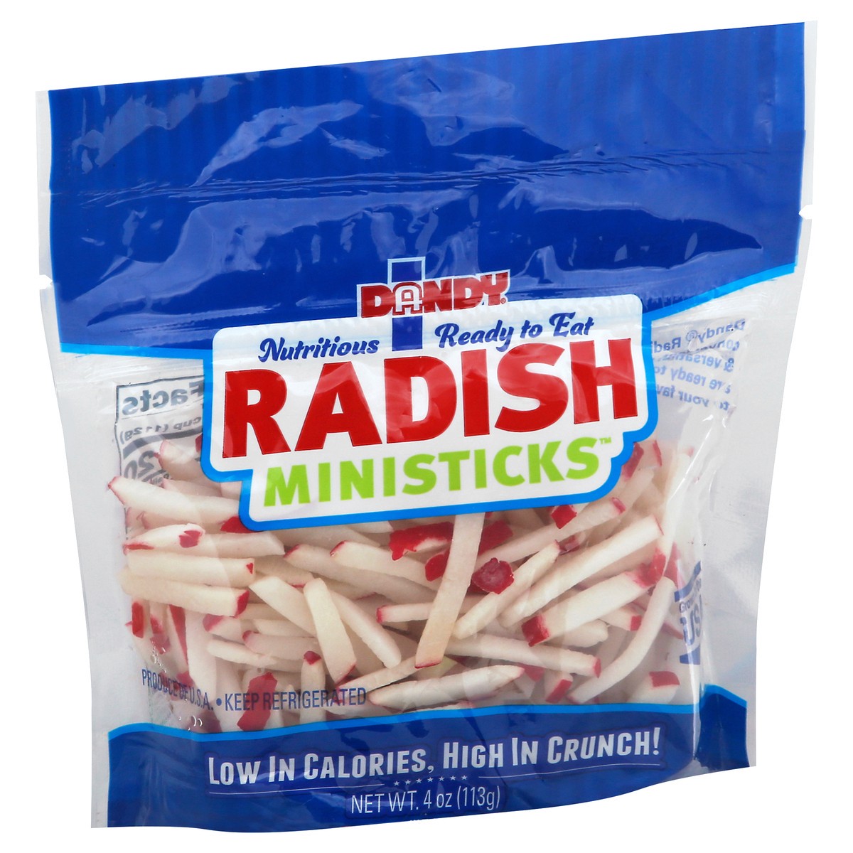 slide 5 of 9, Dandy Radish Ministix, 4 oz