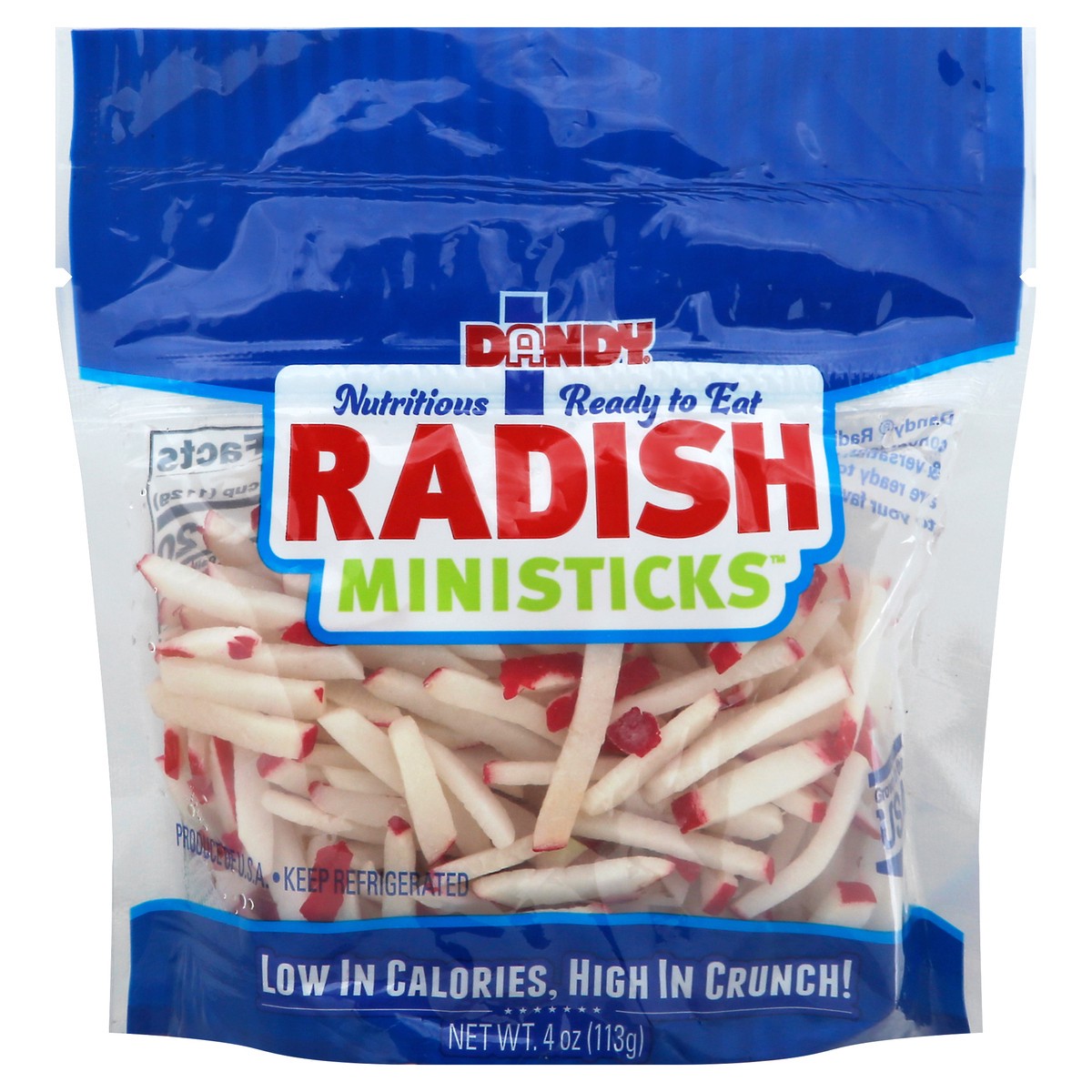slide 1 of 9, Dandy Radish Ministix, 4 oz