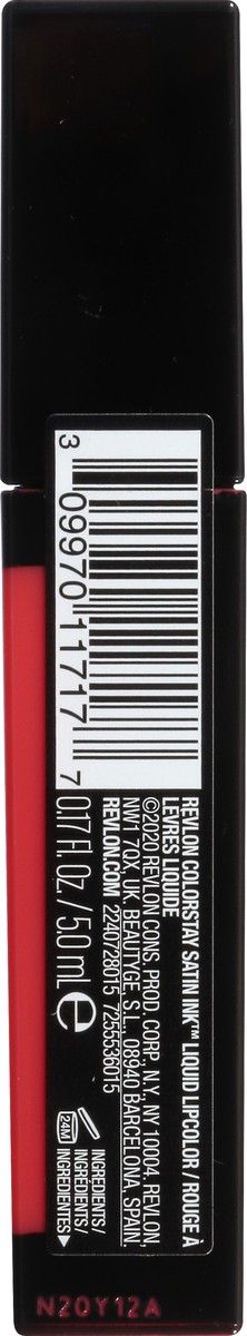 slide 6 of 9, Revlon ColorStay Satin Ink Fire & Ice 015 Liquid Lip Color 0.17 oz, 0.17 oz