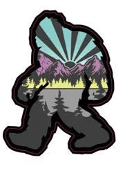 Colorado Mountain Yeti Sky Blue Range Sticker