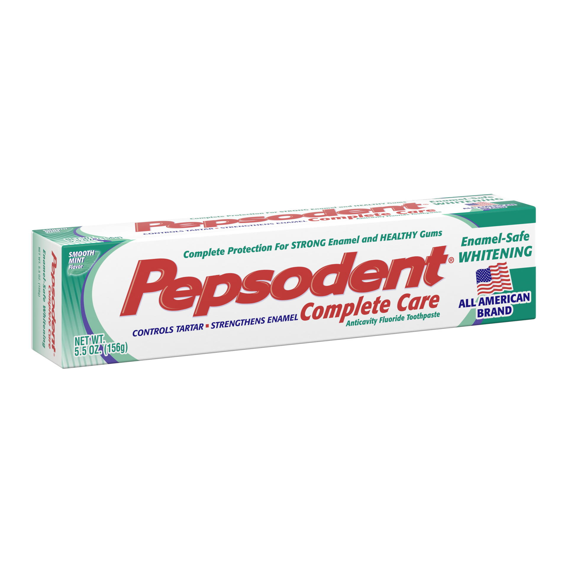 slide 2 of 3, Pepsodent Toothpaste White, 5.5 oz