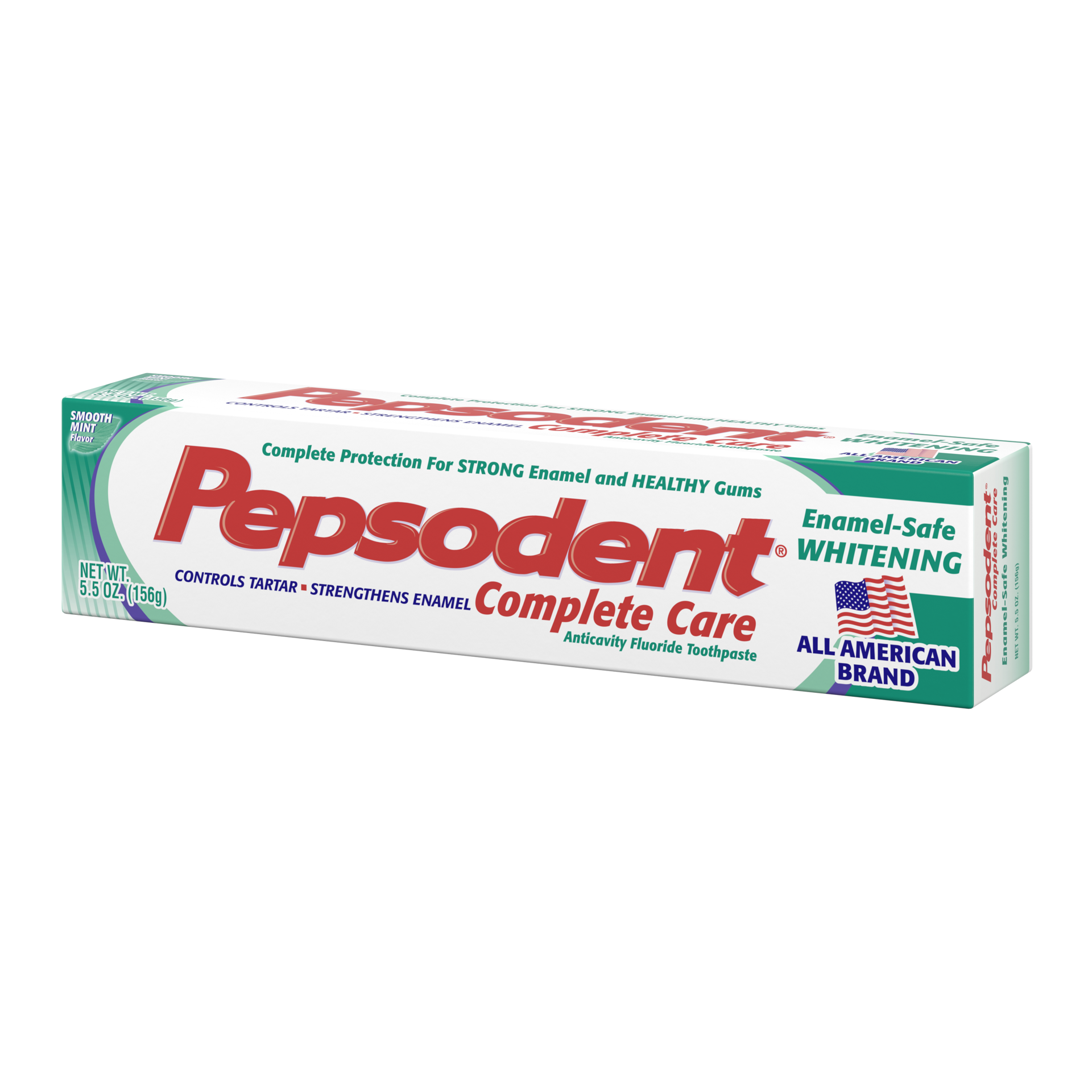 slide 3 of 3, Pepsodent Toothpaste White, 5.5 oz