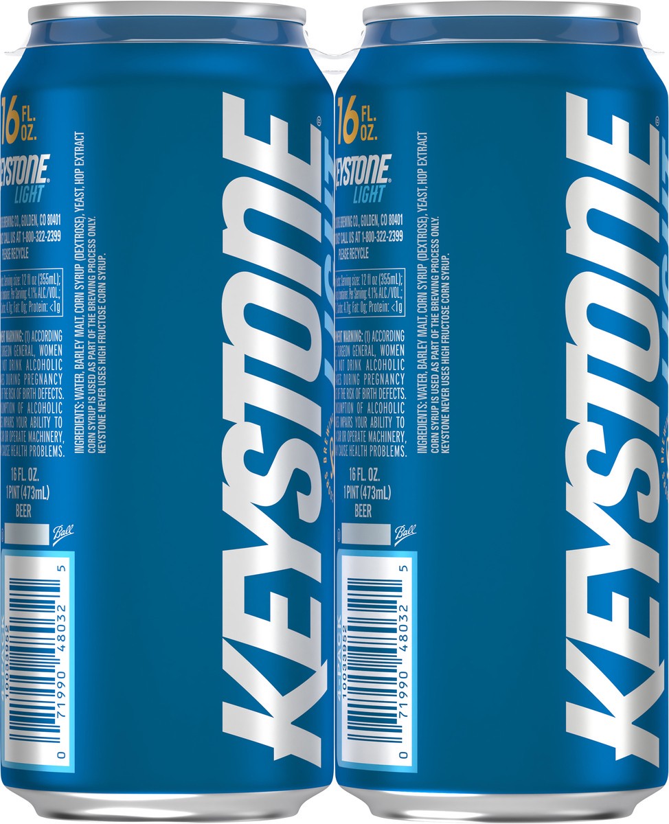 slide 8 of 9, Keystone Beer, 16 oz