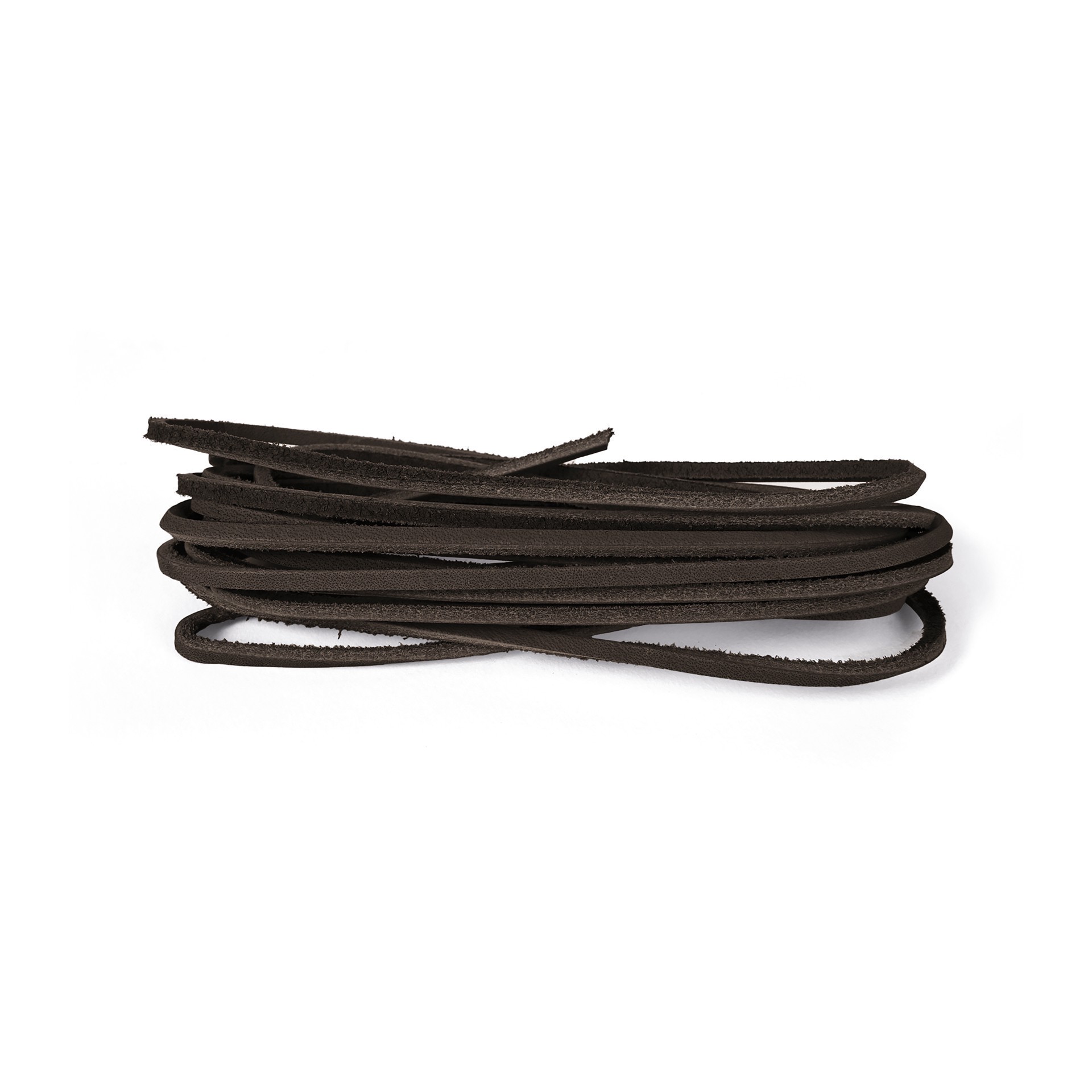 slide 4 of 4, 3.1mm Dark Brown Square Leather Cord, 2ct. By Bead Landing, 1mm