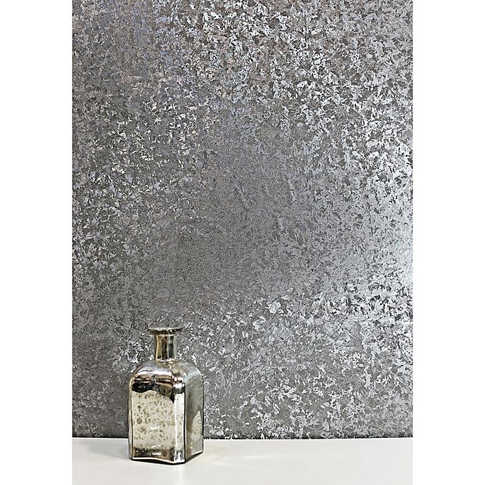 Arthouse Velvet Crush Foil Textured Wallpaper Gunmetal 1 ct Shipt